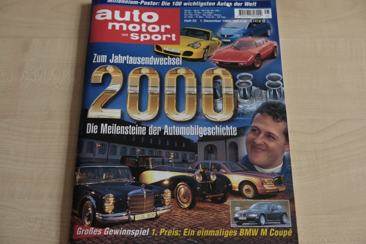 Deckblatt Auto Motor und Sport (25/1999)